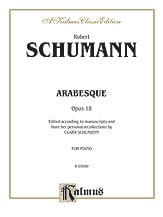 Arabesque, Op. 18 piano sheet music cover